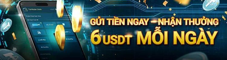 gửi tiền ngay usdt